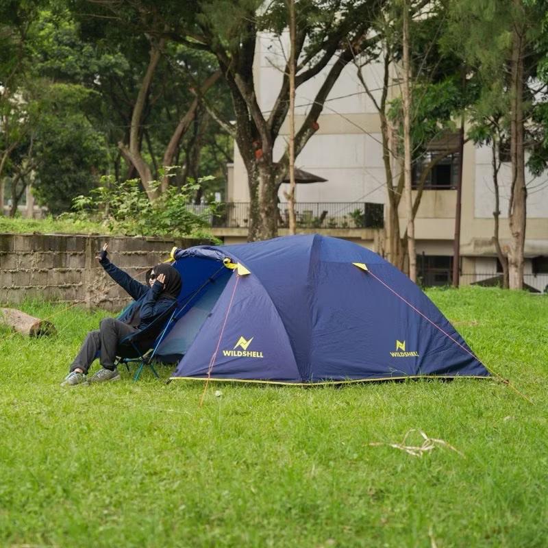 Tenda Wild Shell Jayadipa 4 Tenda Camping Keluarga Kapasitas 4-5 Orang ...