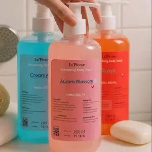 La’Picose Refreshing Body Wash 500ml Soap Cair Pencerah Hand Kaki Mandi