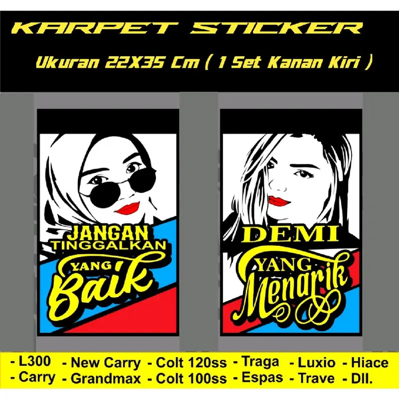 Karpet/Kepet Lumpur Roda Belakang Pick Up 1 Set Kanan Kiri 3