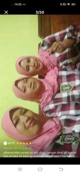 Product Review of Segitiga Instan Jersey Premium Oval Premium Jilbab Muslim Kerudung segitiga  instan Hijab from m**f 1
