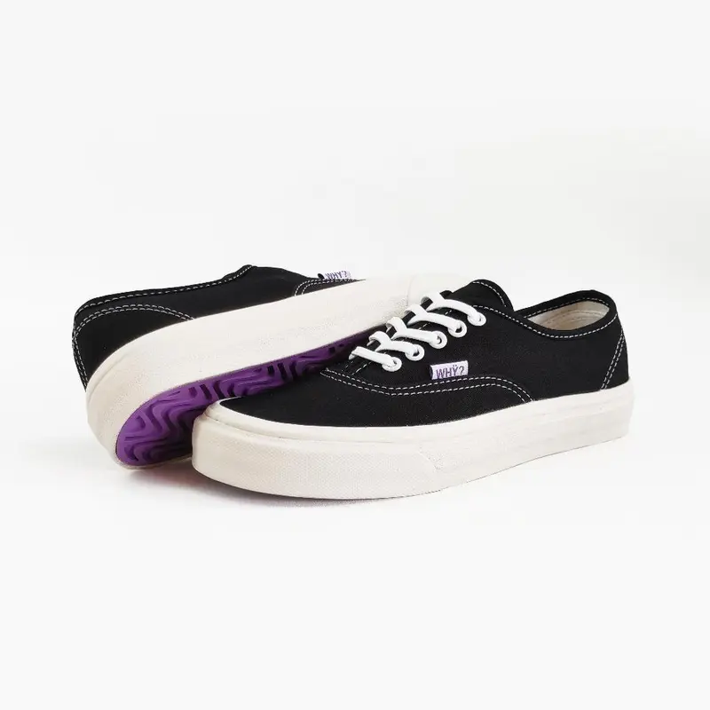 Why Footwear 36 - 45 Otentik Sambo Black White Og - Sepatu Sneakers Casual Pria Wanita 5