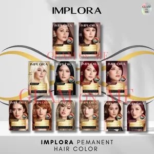 IMPLORA New Look Permanent Hair Color - Semir Rambut | BPOM