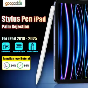 Stylus Pen For iPad Gen 9/10/11 th iPadpen Stylus Pencil with Palm Rejection,with Onekey return key Auto shutdown wake up,Active Stylus Pen For iPad mini 5/6Air 4/5/6 Pro11/13/12.9 iPad 2018-2025