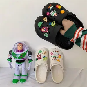 Sandal Wanita Kodok Nyaman Sandal 2025 Baru Baotou Sandal Pantai Anti Selip Tebal Baim Sendal Karet Cewek