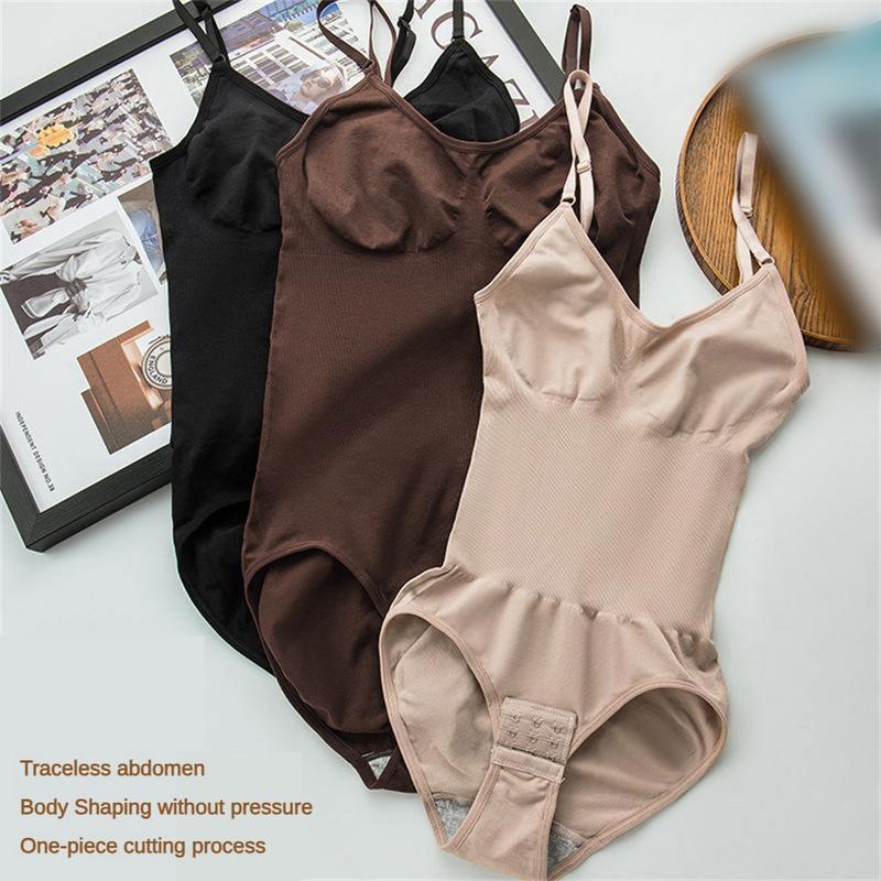 Áo Jumpsuit Quần Định Hình Một Mảnh Ngoại Cỡ S Đến 3XL, Áo Ống, Quần Lót Bụng, Đồ Lót Nâng Hông Gợi Cảm, Dây Treo Nữ, Eo Cinching, Cắt Pen, Quần Áo Tập Yoga, Vừa Vặn, S-3XL, Áo