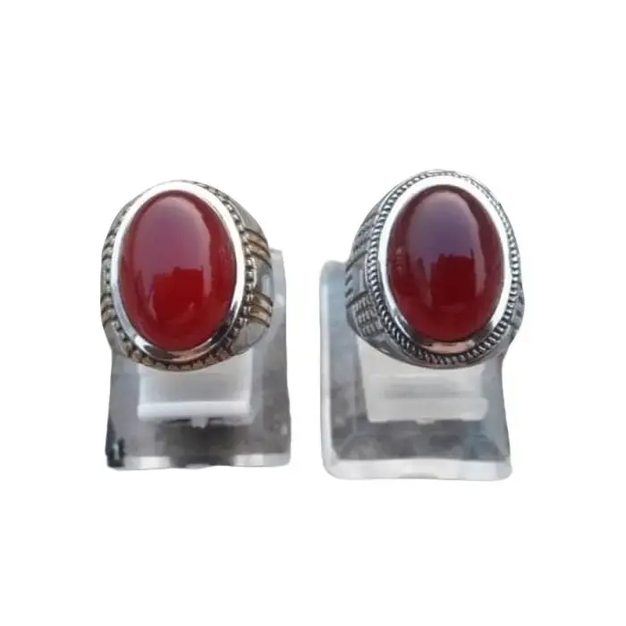 Batu Cincin Natural Red Baron Merah Merona Mantapp