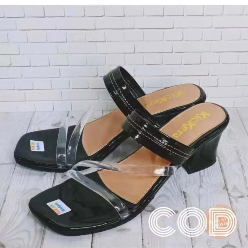 Hil mika selop hitam