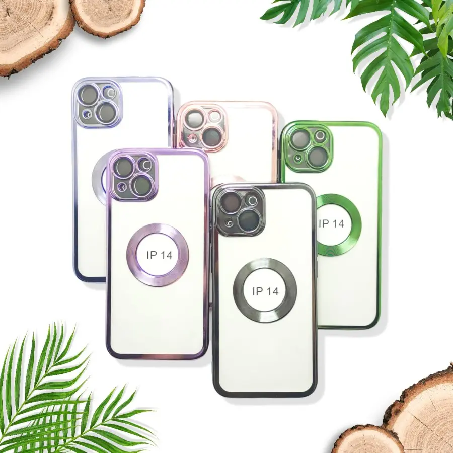 Candy Softcase Premium List Square Protect Canera Logo Bulat IPh0n3 13 Promax 13 Pro 12Promax 12 Pro Casing Cover Glossy
