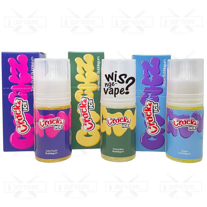 Jual Crackz Ice Fruity 30ml - Saltnic Liquid by Tetra - Tutti Frutti  Bubblegum - Kota Administrasi Jakarta Timur - Jkp Vape Store