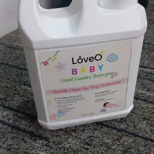 LoveO Baby Liquid Detergent 1 Liter, Deterjen Laundry Bayi dan Ekstra Bubble