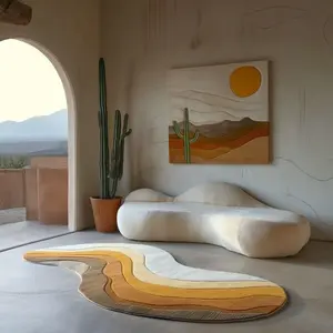 Tapestri dinding latar belakang, poster pemandangan 3D, cocok untuk pakaian, sepatu, kosmetik, streaming langsung, pengaturan pemandangan ruangan, latar belakang foto studio, dinding latar belakang.