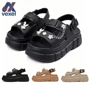 Sepatu Santai Wanita Model Korea Sandal Wanita Slip On Tahan Air Tahan Slip Bahan Sendal Wanita