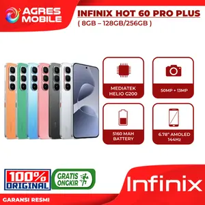 [ LIVE EXTRA ] INFINIX HOT 60 PRO PLUS ( 8GB/256GB ) GARANSI RESMI