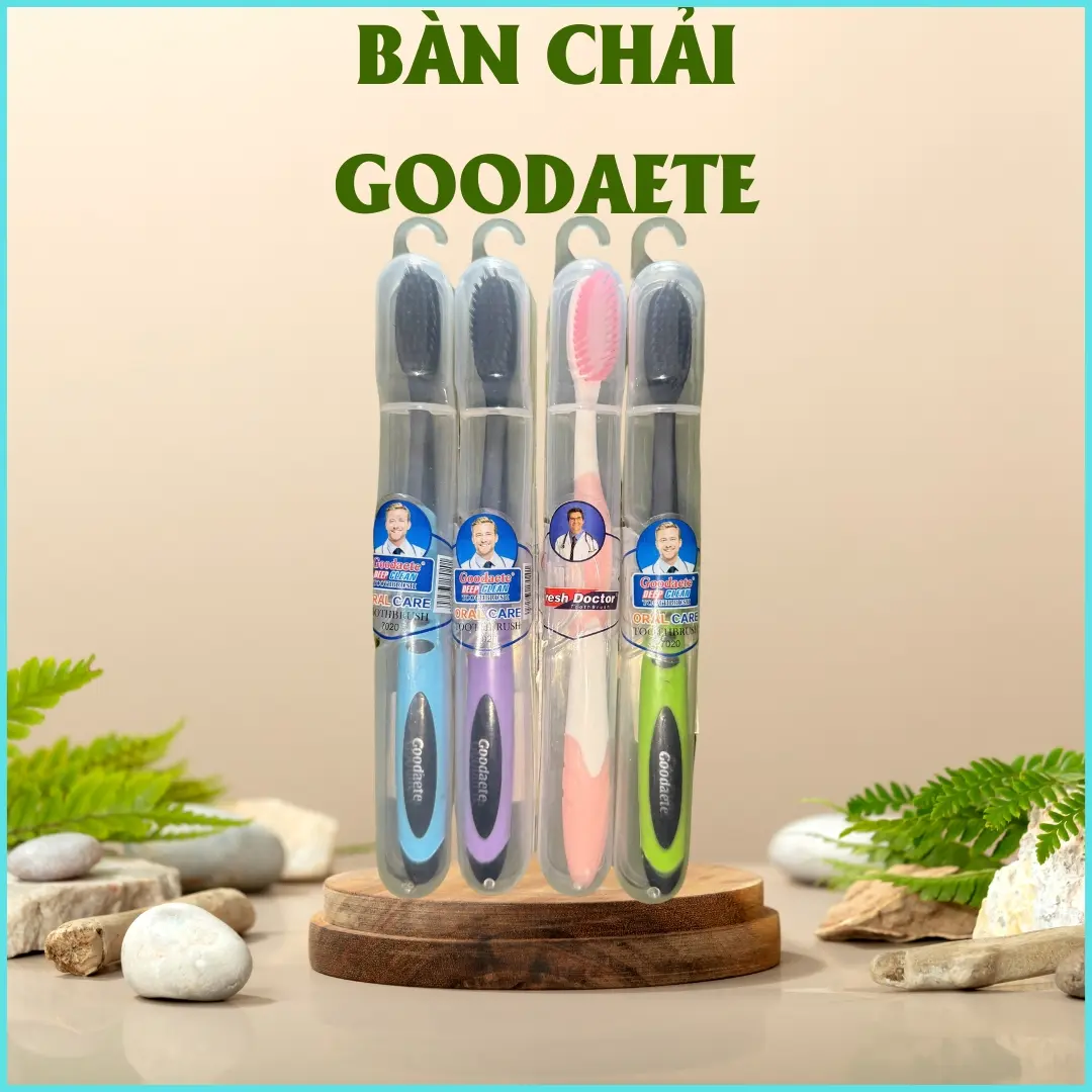 Bàn chải đánh răng Goodaete lông mềm mịn êm