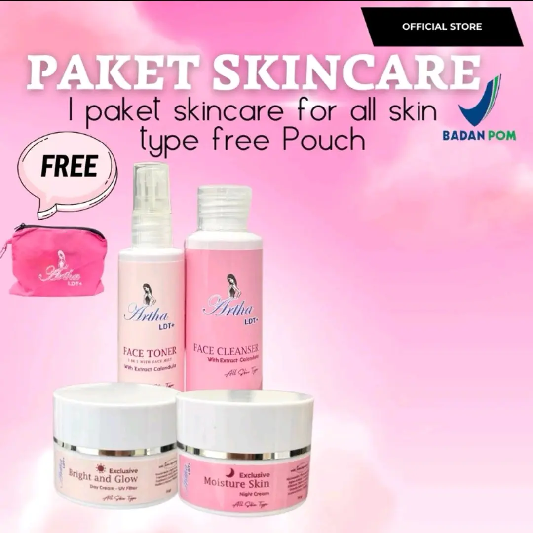 SKINCARE ARTHA LDT +  ( FREE POUCH )