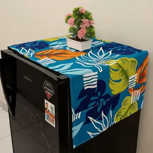 taplak kulkas aesthetic taplak kulkas motif sarung kulkas minimalis/cover kulkas aesthetic/taplak kulkas 1-2pintu cover kulkas anti debu taplak kulkas minimalis taplak kulkas motif