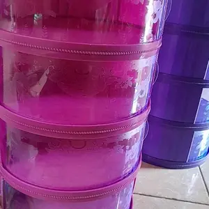 Rak Penyimpanan Makanan 4 Susun Tudung Saji Tingkat dengan Tutup Food Storage Cover AFF
