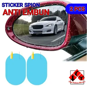 Stiker Mobil/Car Anti Embun 1 Set Kiri Kanan kaca spion