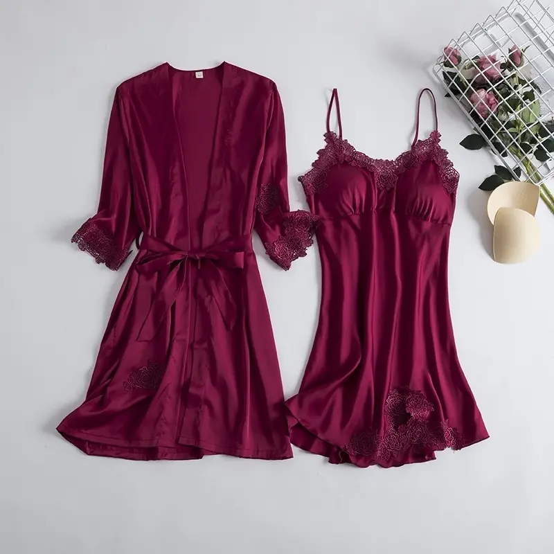 VICTORIA - One Set Kimono Lingerie Cantik Dress