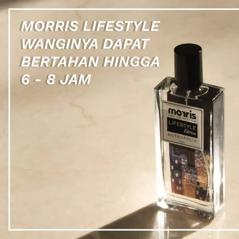 Morris Parfum Pria Lifestyle Edition 100 ml - Metropolis 2