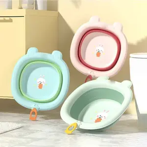 BISA COD 6167 Ember Lipat Multifungsi Lucu / Mini Basin Lipat Bayi Portable