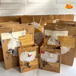 Paperbag Journal polos coklat MOTIF PREMIUM TAS HAMPERS KADO GIFT KANTONG GOODIE tas kantong kado paper bag