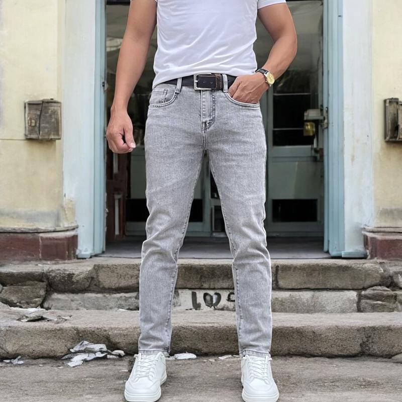 QUẦN JEANS NAM-9 MẪU- CHẤT LIỆU CO GIẢN- DÀY KHÔNG PHAI MÀU.-SIZE 28 ĐẾN 36-THEO KỊP THỜI TRANG-VÀ XU HƯỚNG. Menswear jeans Cotton Pants 4