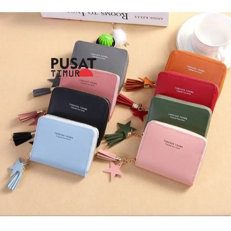 Dompet Forever Young Mini Korean Fashion Wallet Lipat Import Lucu | PUSAT TIMUR 0