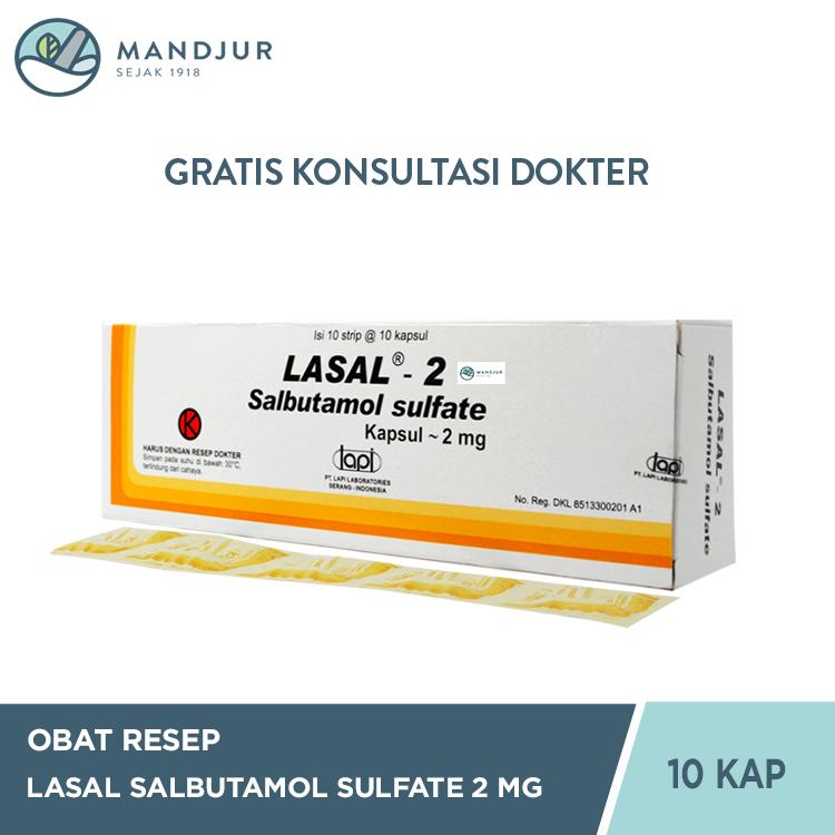Lasal 2 mg Strip 10 Kapsul
