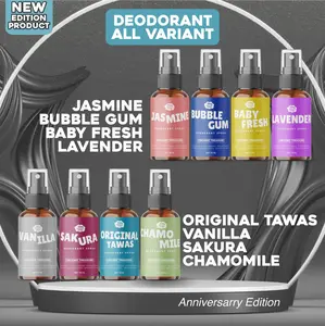 DEODORANT SPRAY [70 ML] Tawas Penghilang Bau Badan Ketiak Alami Organik & Essential Oil - Organic Treasure