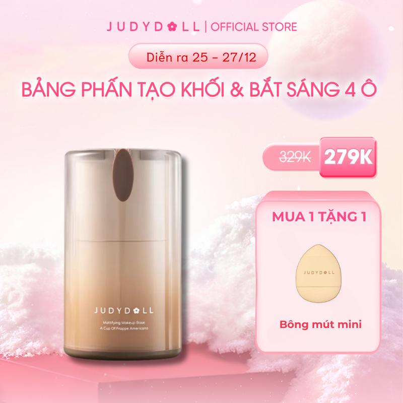   HN1  JUDYDOLL Kem lót Mattifying Makeup Base Kiềm dầu Lâu trôi 30g 