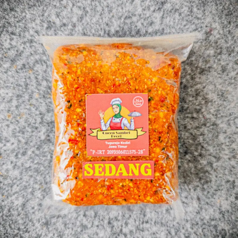QUEEN SAMBEL PECEL KEDIRI ( BERAT 1 KG) Pedas 5