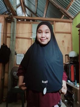 Product Review of (Xora) Mazaya Hijab Malay Size L - Hijab Lolly Kerudung Wanita Muslim Syari Instan Daily Malay Non Pad from R**y 1