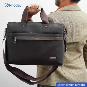 Polo Tas Kerja Selempang Pria Messenger Bag PU Leather - 61330