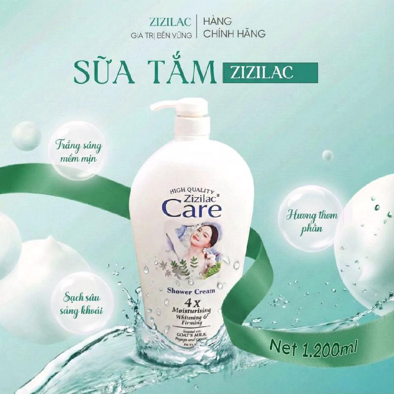  KIMTRON X Zizilac Shower - Sữa Tắm Cấp Ẩm 1.200ml Sạch Sâu Sáng Da Mềm Mịn Thơm Lâu Hương Hồng Phấn Cung Cấp Độ Ẩm Loại Bỏ Bụi Bẩn Dung Tích 1.200ml 