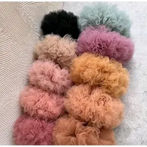 Cemol Tile Premium ikat rambut anti pusing lembut murah Scrunchies