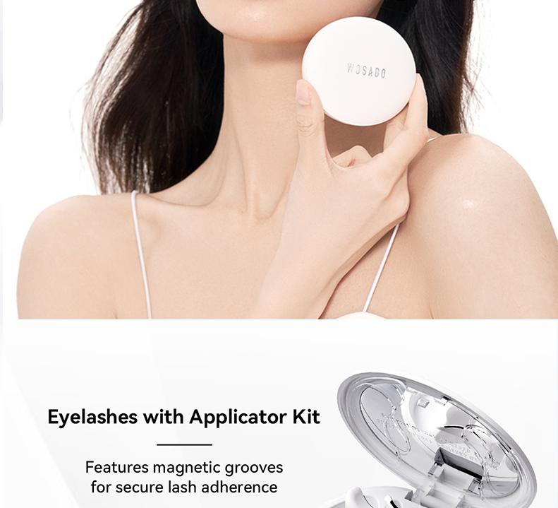 (ANGEL BLACK) 1.0 WOSADO Bulumata Magnetic Bulumata Eyelash Extention