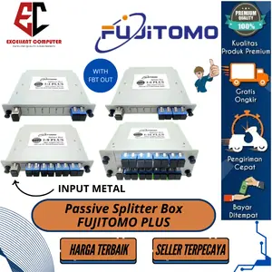 PASSIVE SPLITTER BOX FUJITOMO Plus - Splitter Box Fujitomo [ Kualitas Premium ]