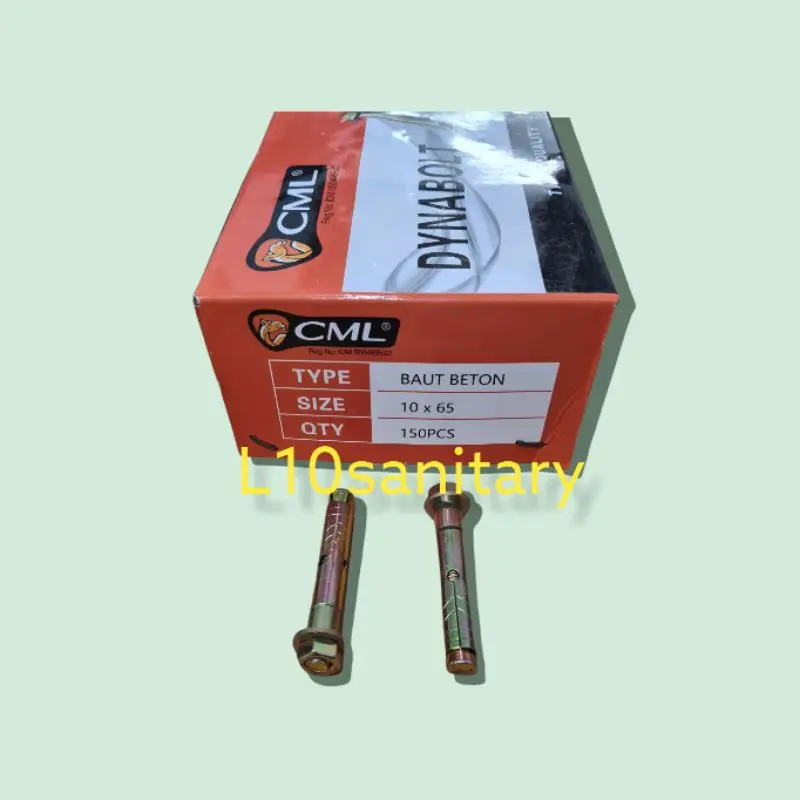Baut Dynabolt CAMEL M10 X 65 / Baut Dinabolt Tembok Beton CAMEL 10x65