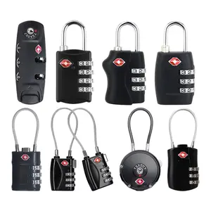 Gembok Koper TSA Kunci Tas Kombinasi Angka 3 4 Digit Travel Suitcase Password Lock