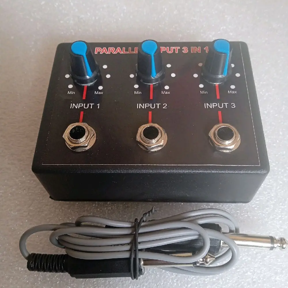 Paralel input mic 3 in 1 Amplifier Mixer