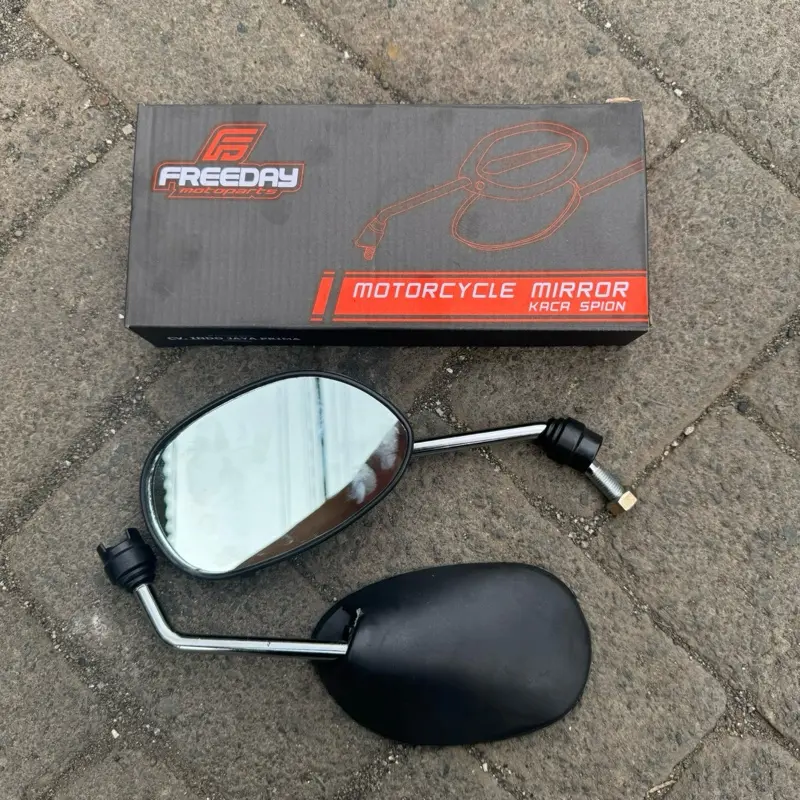 SPION ASTREA GRAND MIROR GRAND ASTREA BULUS DRAT 14CM GANGGANG CROME Accessories Motorcycle 3
