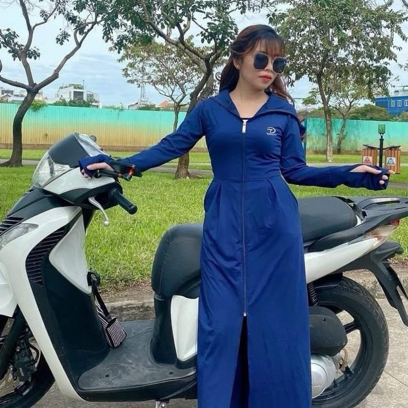 ÁO Chống Nắng 2 lớp, Thun da cá thông hơi, co giãn thoải mái 7