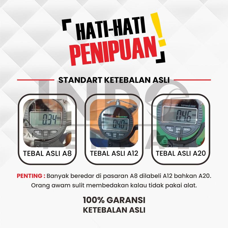 Terpal Kolam Ikan 300x100x80 / 3x1x08 Tebal A20 Untuk Budidaya Lele Nila Gurame Belut Udang 6