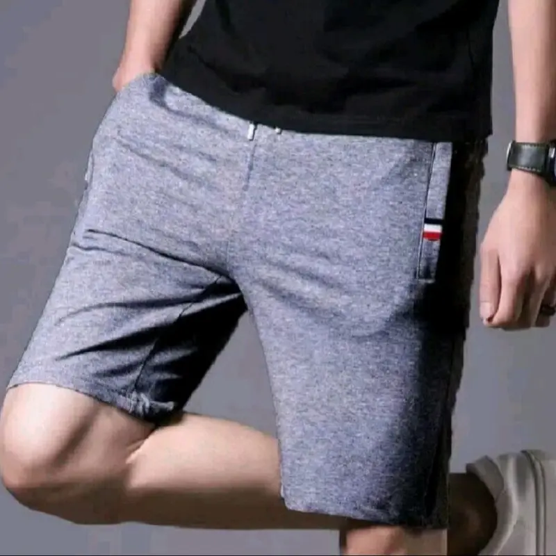 (promo) 80K 4PCS celana pendek babyterry saku resleting Dewasa celana Santai harian olahraga Sport 3
