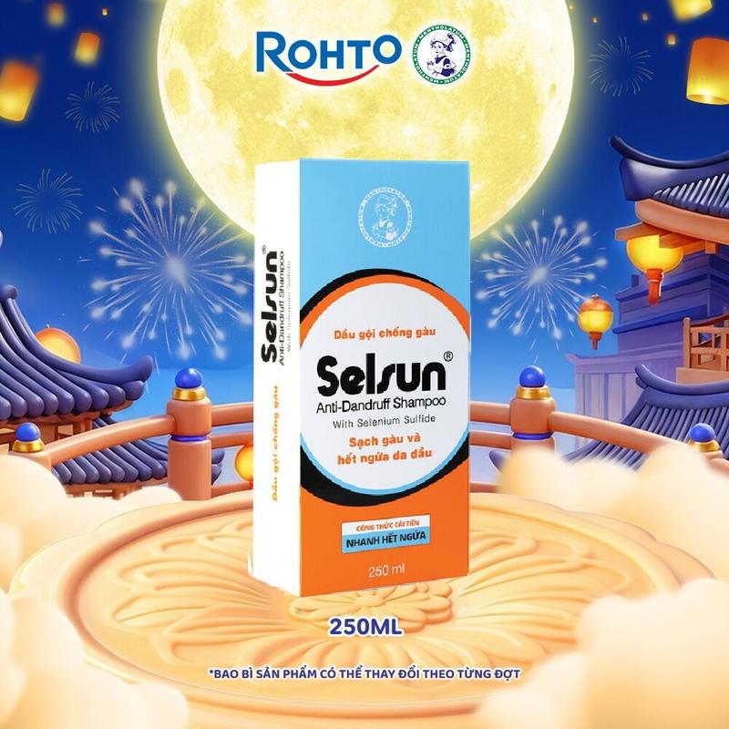 [Livestream] Dầu gội chống gàu, giảm nấm Selsun 250ml