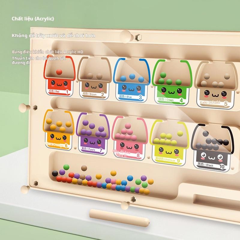  Bộ quà tặng câu đố mê cung hạt dành cho trẻ em đồ chơi giáo dục sớm và trí thông minh cho Em Bé đồ chơi rèn luyện sự chú ý 