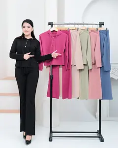 Oneset Hoodie Knit Premium - Setelan wanita one set Dewasa Casual
