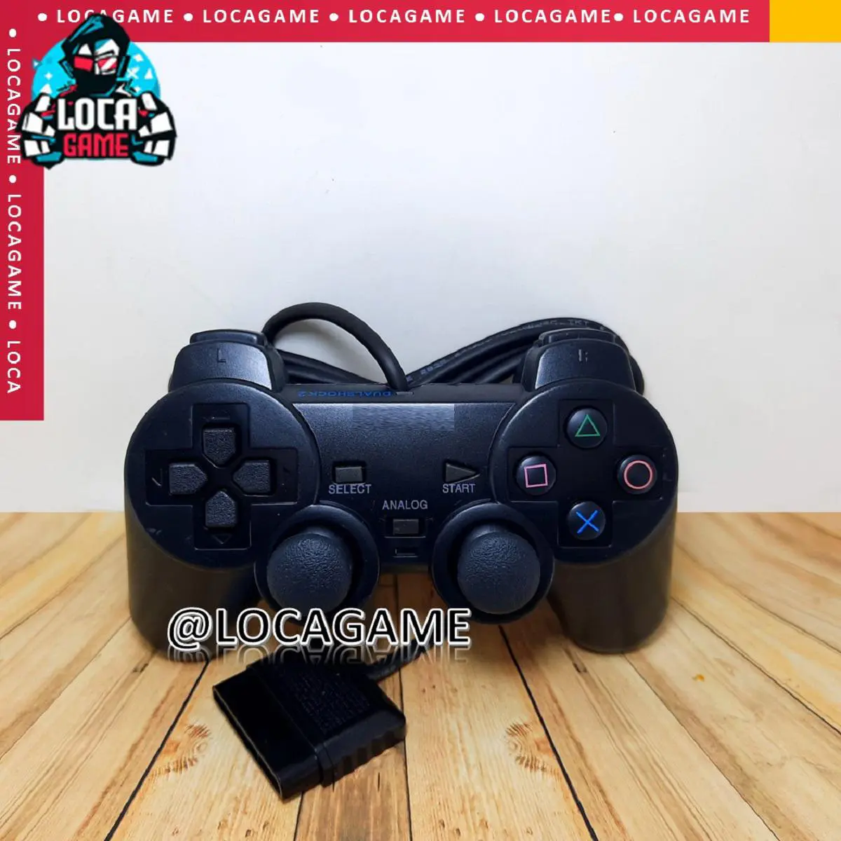 STIK STICK P-S 2 HITAM KABEL TIDAK SERAT Joystick