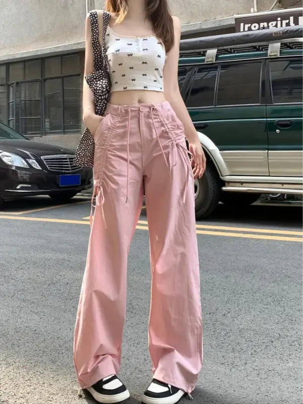 Gisella kulot pants - Celana kulot Highwaist wanita - Kulot loose pants korean style Casual 8